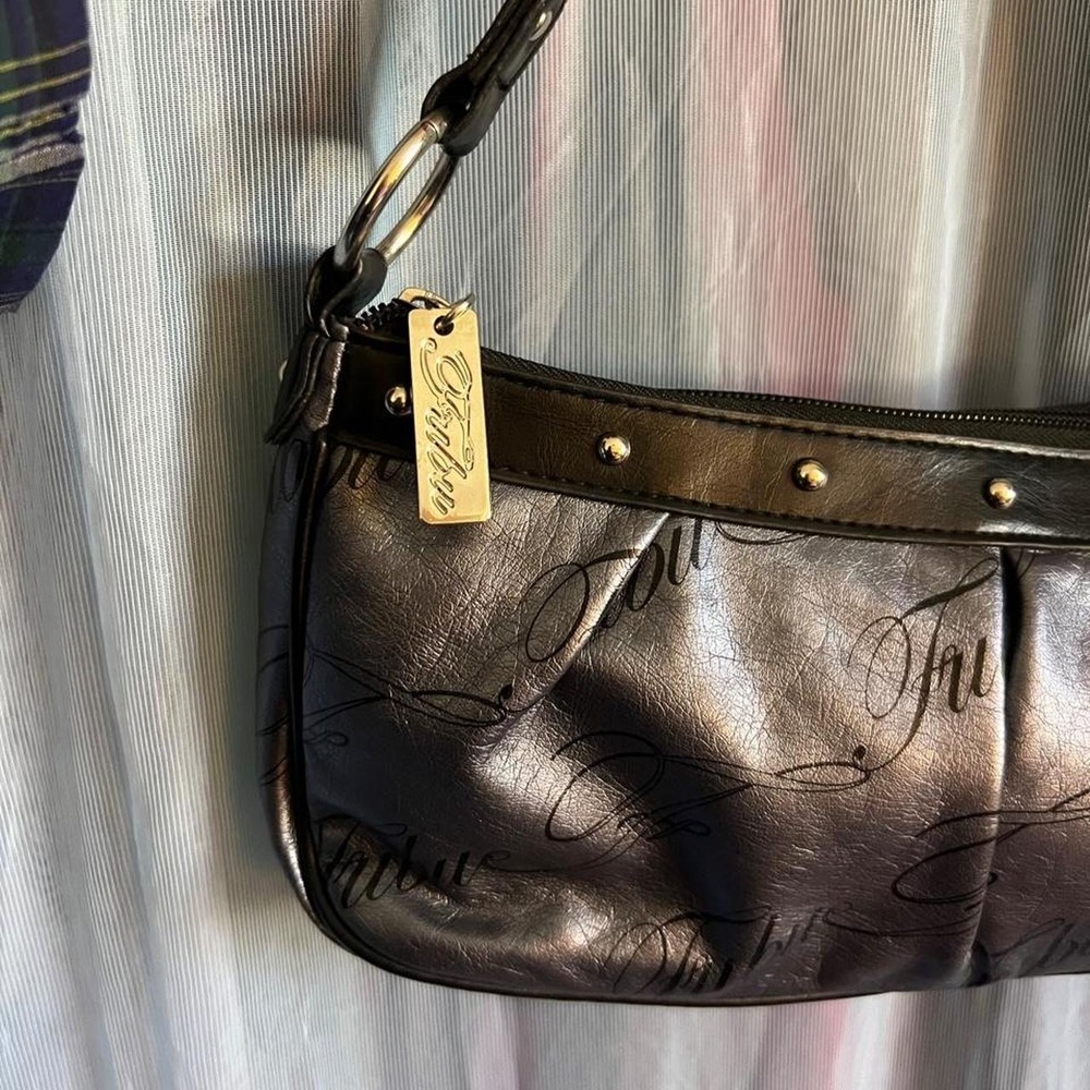 FUBU Metallic Script Shoulder Mini bag - Picture 3 of 5